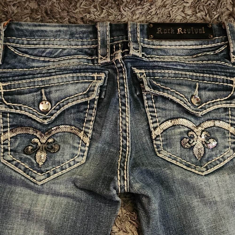Rock Revival Women's Blue Jeans